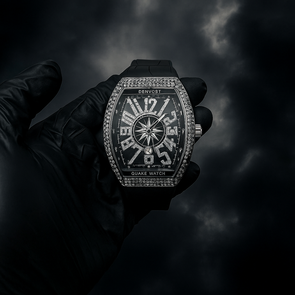 DENVOST Diamond Quartz Watch – Inspired by Franck Muller Diamond Elegance watch