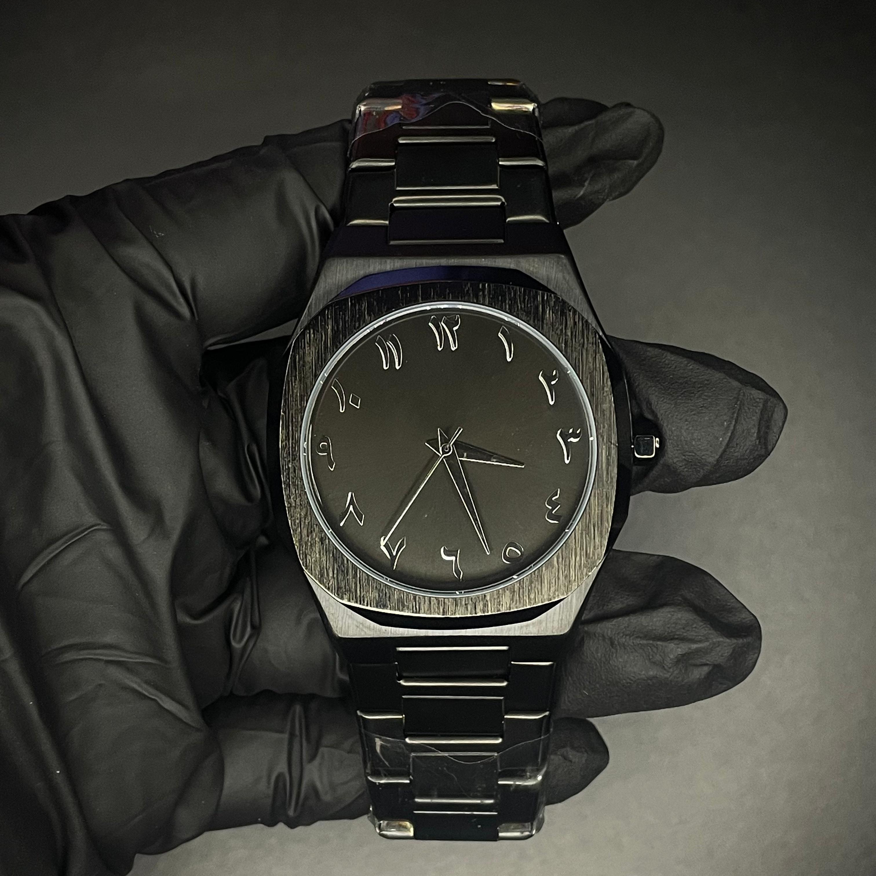 Premium Black Arabic Aura Stainless Steel