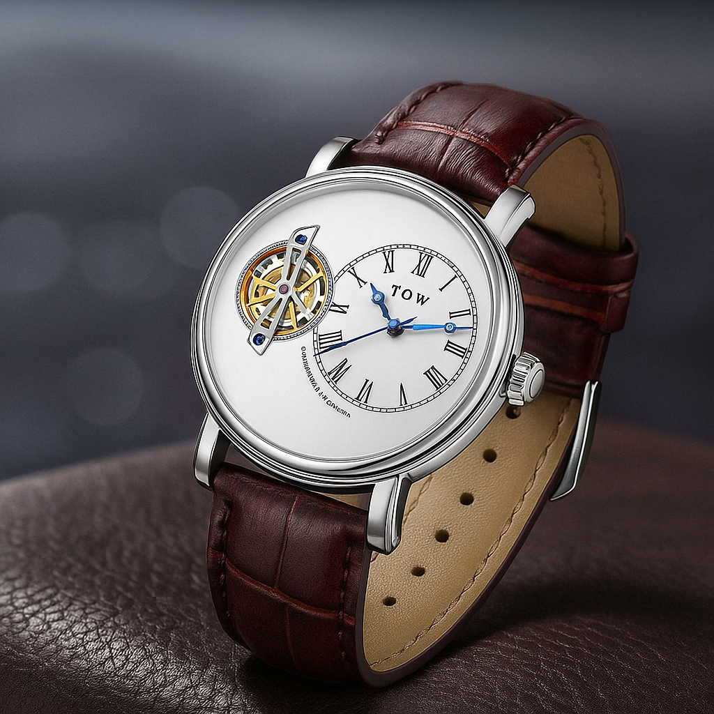 Luxury Leather Strap Wrist Watch – TOMI T-103