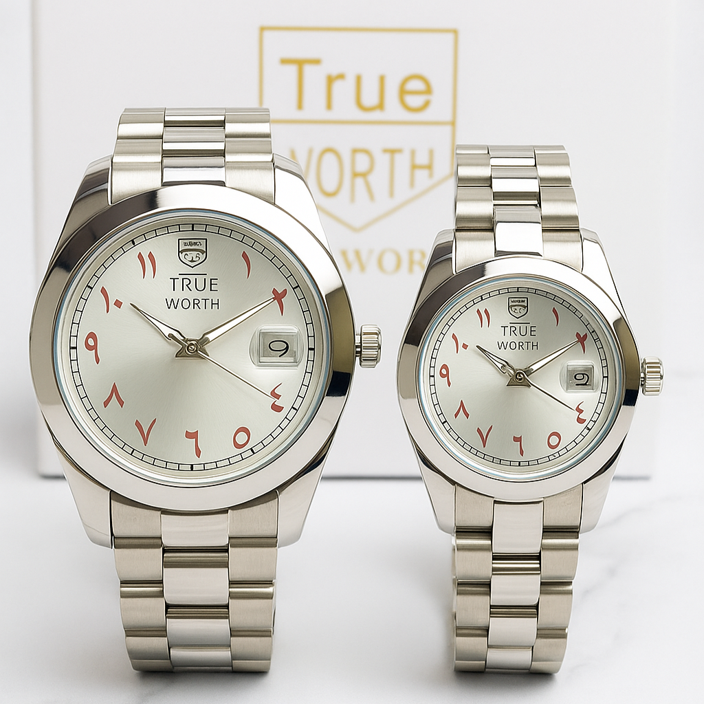 True Worth Luxury Couple Watch