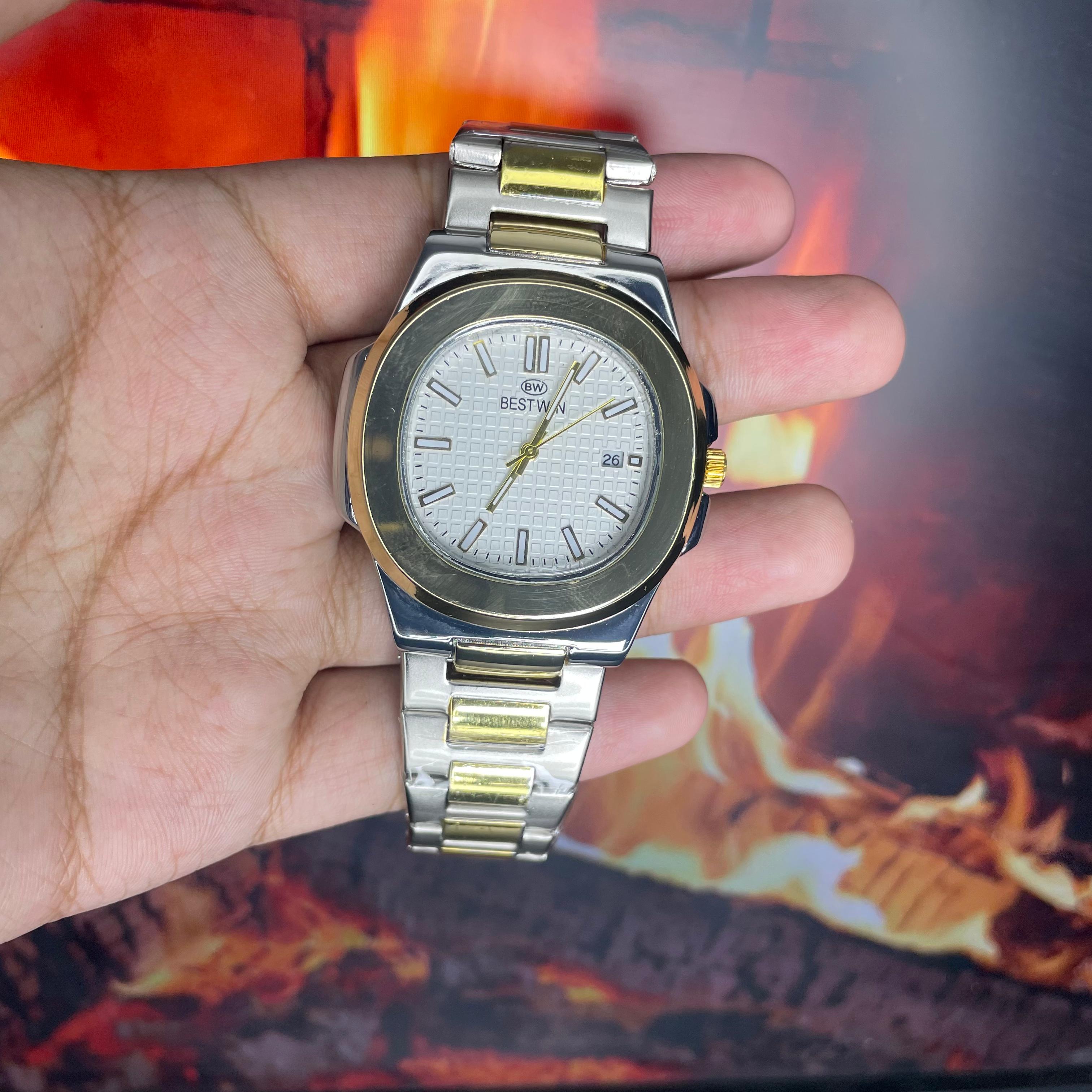 bestwin luxury watch inspired by Patek Philippe Nautilus
