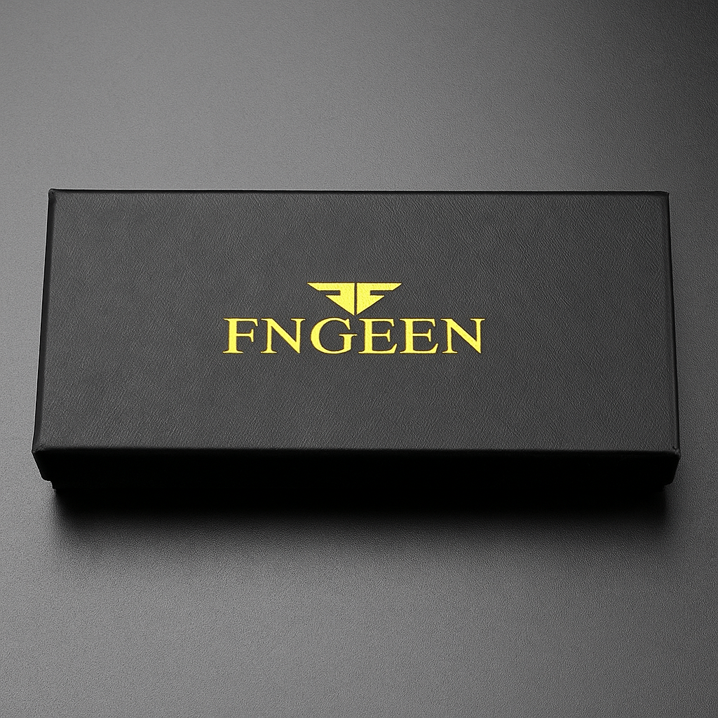 Luxury Black Stainless Steel Wristwatch for Men
